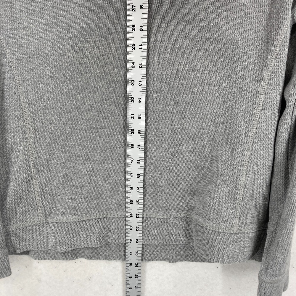 Fat Face UK Henley Pullover Sweater Mens Small Gray Knit Long Sleeve Casual Camp - Picture 8 of 11
